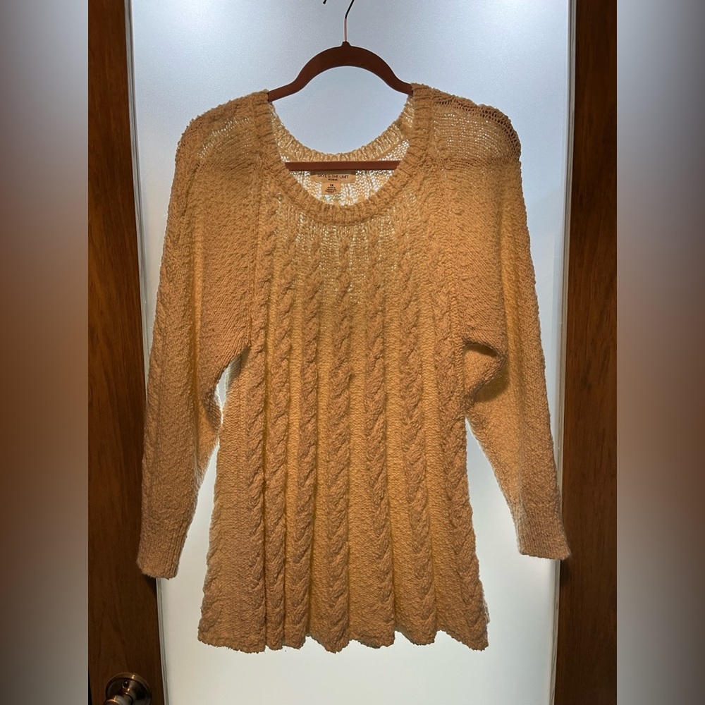 Skye's the Limit Cable Knit Sweater - Ivory